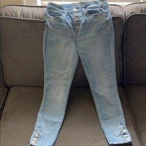 Express skinny stretch jeans